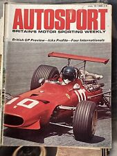 Autosport july 1968 for sale  FAREHAM