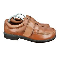 Usado, Sapatos Dr. Scholl Masculino 10.5 D Pulseira de Couro Marrom Conforto Sapatos Terapêuticos comprar usado  Enviando para Brazil