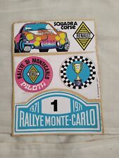 Lotto adesivi rally usato  San Martino Dall Argine