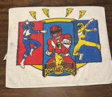 Toalha de banho vintage Mighty Morphin Power Rangers praia piscina feita nos EUA LER comprar usado  Enviando para Brazil