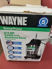 Wayne 5490 sump for sale  Hindsville