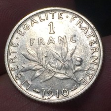 Franco francs argento usato  San Bonifacio