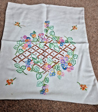Vintage hand embroidered for sale  ASHFORD