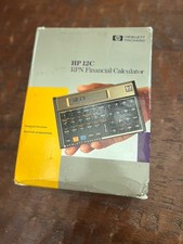Calculadora científica HP-12C antiga com manual Hewlett Packard financeira não usada comprar usado  Enviando para Brazil