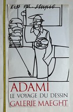 Adami voyage dessin d'occasion  Paris XIV