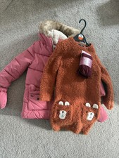 Girls coat dress for sale  CHESTERFIELD