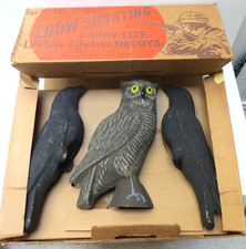 Owl crows decoy for sale  Mc Lean