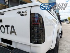Usado, Lanternas traseiras de LED de fumaça para Toyota Hilux SR5 VIGO 2005-2010 comprar usado  Enviando para Brazil