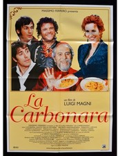 Manifesto carbonara spaghetti usato  Nocera Superiore