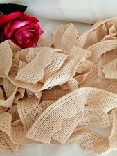 Pizzo beige crochet usato  Siracusa