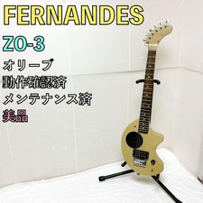 Guitarra elétrica Fernandes ZO-3 Olive com amplificador embutido bom estado comprar usado  Enviando para Brazil
