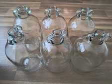 Glass demijohns clear for sale  MARTOCK