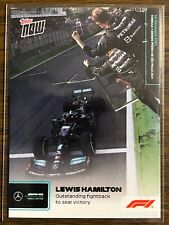 2021 Topps Now F1 Formula One #72 Lewis Hamilton Mercedes-AMG Petronas comprar usado  Enviando para Brazil