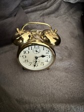 Retro glockenwecker gold gebraucht kaufen  München