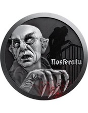 Moeda de prata NOSFERATU Silent Film Classics 1 Oz 1$ Niue 2025 comprar usado  Enviando para Brazil