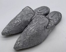 Sapatilhas femininas Birdies The Dove bordadas prata cintilante tamanho 7.5 NOVO comprar usado  Enviando para Brazil