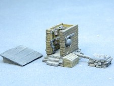 HO PRO BUILT Modelo Woodland Scenics SMOKEHOUSE com CARNES PENDURADAS Pintadas comprar usado  Enviando para Brazil