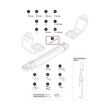 Thule side part for sale  Shipping to United States