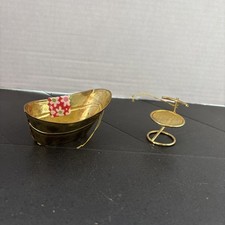 Metal gold colored for sale  Delaware