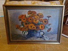 Peinture ancienne huile d'occasion  Montferrand-le-Château