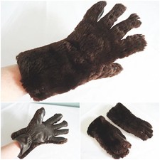 Vintage fur gloves for sale  SUTTON