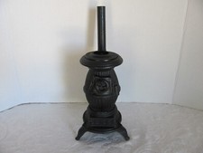Fogão a lenha Old Mountain 13" ferro fundido estilo barriga - Decorativo, pequeno, reprovado comprar usado  Enviando para Brazil