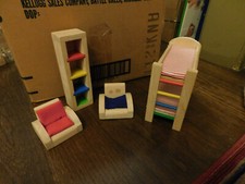 Lot dollhouse wood for sale  Harrisburg