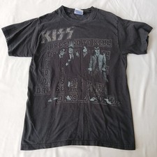 Camisa KISS Dressed To Kill 75 S 2007 preta branca algodão Hanes peso pesado comprar usado Camisa KISS Dressed To Kill 75 S 2007 preta branca algodão Hanes peso pesado comprar usado  Enviando para Brazil