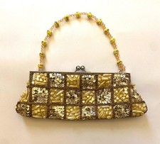 yellow clutch bag for sale  BATH