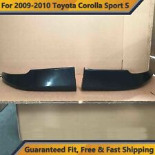 Usado, Kit de carroceria de lábios spoiler para 2009 2010 Toyota Corolla Sport S XRS par 2 peças comprar usado  Enviando para Brazil