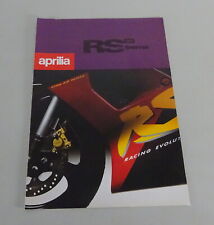 Prospekt broschüre aprilia gebraucht kaufen  Jever