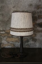 Old wooden lamp d'occasion  Expédié en Belgium