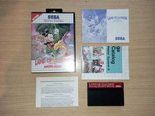 LAND OF ILLUSION MICKEY MOUSE - SEGA MASTER SYSTEM - CIB - PAL - COMPLETO comprar usado  Enviando para Brazil