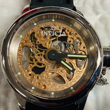Invicta Quinotauro mergulhador russo feito na Suíça esqueletizado 6497 movt comprar usado  Enviando para Brazil