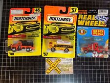 Conjunto HO/3 Matchbox #45 DOT Dump Truck, #57 Bridge & Highway, Big Rig (010712J) comprar usado  Enviando para Brazil