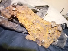 artefatos de relíquias cavadas da guerra civil revólver formado em rocha pistola  comprar usado  Enviando para Brazil