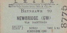 Lms railway ticket for sale Lms railway ticket for sale  WATFORD