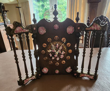 Vintage carved triptych for sale  PEWSEY
