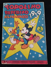 Topolino paperino almanacco usato  Serravalle Scrivia