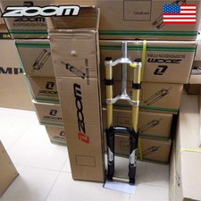 Usado, Garfo de suspensão ZOOM 26" MTB 180mm impulso de viagem ciclismo DH garfos de bicicleta através do eixo comprar usado  Enviando para Brazil