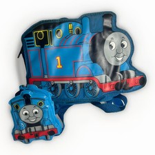 Mochila infantil rara Thomas & Friends estojo de transporte Gullane 2005 com clipe Thomas comprar usado  Enviando para Brazil
