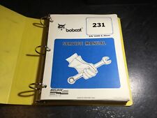 Usado, Bobcat 231 Mini Escavadeira Manual de Serviço de Fábrica Número de Série 12000 e Acima comprar usado  Enviando para Brazil