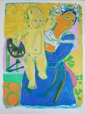 Roger bezombes lithographie d'occasion  Poitiers
