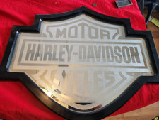 Usado, HARLEY DAVIDSON MOTOCICLETA BARRA E ESCUDO ESPELHO PLACA QUADRO DE MADEIRA 22 X 18 comprar usado  Enviando para Brazil