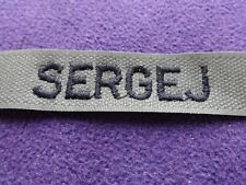 Sergej namenschild bundeswehr gebraucht kaufen  Lüneburg