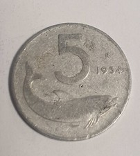 monete 5 lire 1954 usato monete 5 lire 1954 usato Milano