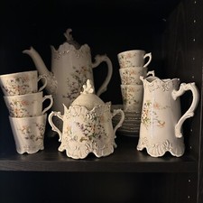 Antikes geschirr kaffee gebraucht kaufen  Düsseldorf
