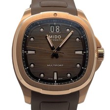 TV Mido Multifort Big Date ouro e chocolate 2024 comprar usado  Enviando para Brazil