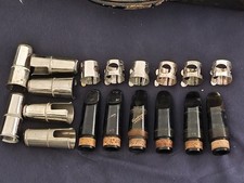 6 Clarinet Mouthpieces Vandoren (B40,B45) Good State comprar usado  Enviando para Brazil