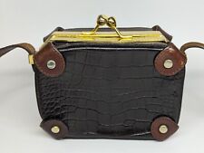 Usado, Bolsa vintage estilo RODA Itália, 15x11x6,5 cm. comprar usado  Enviando para Brazil
